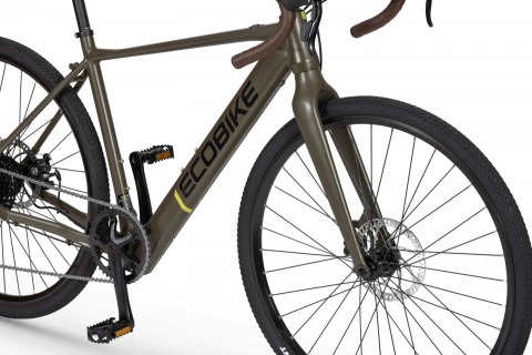 ROWER ELEKTRYCZNY ECOBIKE FOREST GRAVEL GREEN