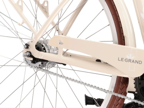 ROWER ELEKTRYCZNY KROSS Le Grand eLille 3 D 28 L beżowy