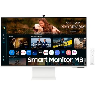 SAMSUNG Monitor 32''/4K/60Hz/VA/FLAT/400cd/m2/4ms/HAS/USB-C65W