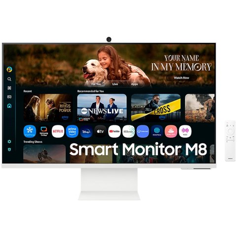 SAMSUNG Monitor 32''/4K/60Hz/VA/FLAT/400cd/m2/4ms/HAS/USB-C65W