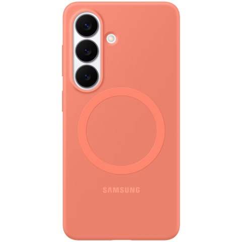 Samsung Galaxy S26 Silicone Magnet Case Coralred