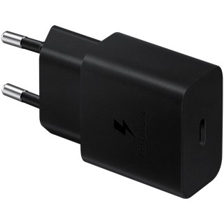 SAMSUNG 15W Fast Charging USB-C Wall Charger Black (cable included)