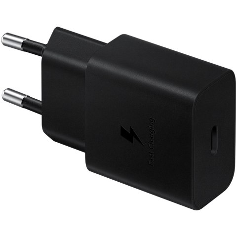 SAMSUNG 15W Fast Charging USB-C Wall Charger Black (cable included)
