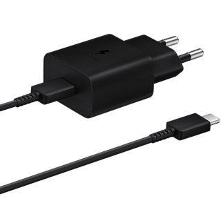 SAMSUNG 15W Fast Charging USB-C Wall Charger Black (cable included)
