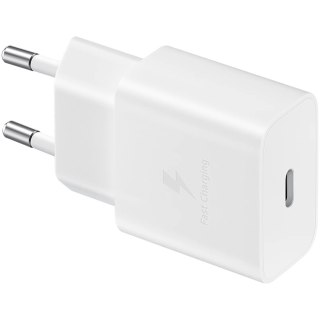 SAMSUNG 15W Fast Charging USB-C Wall Charger White (cable included)