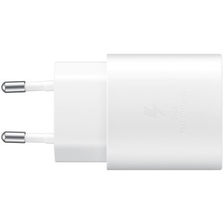 SAMSUNG 25W Super Fast Charging USB-C Wall Charger White (cable not included)