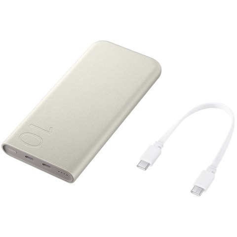 SAMSUNG Battery Pack 10,000mAh 25W Super Fast Charging, Beige