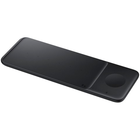 SAMSUNG Fast Wireless Charger Trio Black With travel Adapter