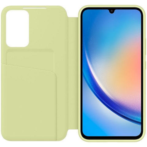 SAMSUNG Galaxy A34 Smart View Wallet Case Lime
