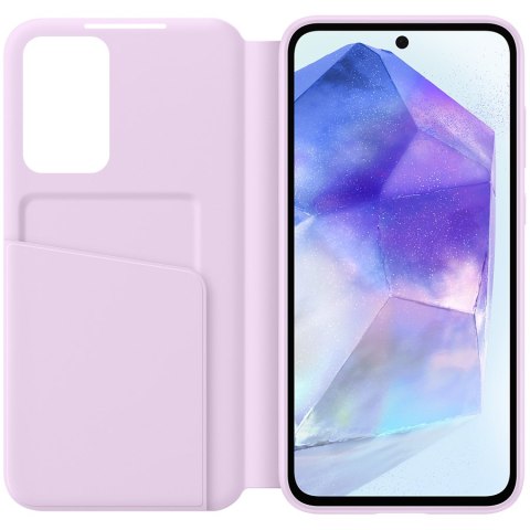 SAMSUNG Galaxy A55 Smart View Wallet Case Lavender