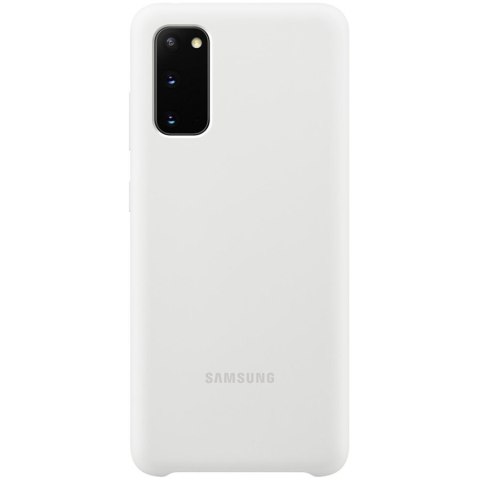 SAMSUNG Galaxy S20 Silicone Cover White