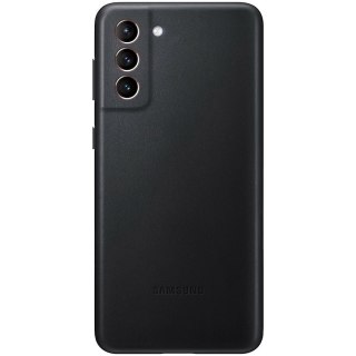 SAMSUNG Galaxy S21+ Leather Cover Black