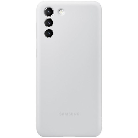 SAMSUNG Galaxy S21+ Silicone Cover Light Gray
