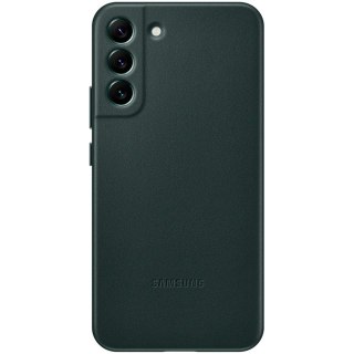 SAMSUNG Galaxy S22+ Leather Cover Forest Green