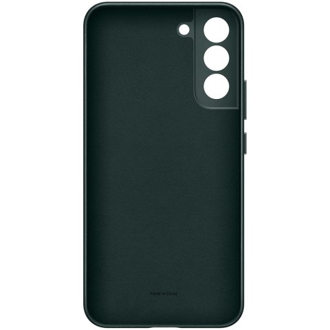 SAMSUNG Galaxy S22+ Leather Cover Forest Green
