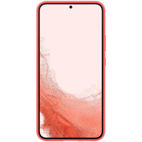SAMSUNG Galaxy S22+ Silicone Cover Coral Red