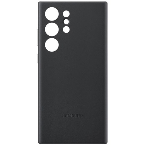 SAMSUNG Galaxy S23 Ultra Leather Case Black