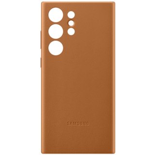 SAMSUNG Galaxy S23 Ultra Leather Case Camel