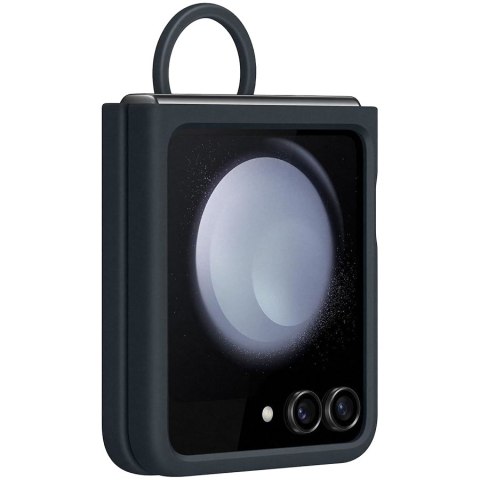 SAMSUNG Galaxy Z Flip5 Silicone Cover With Ring Indigo
