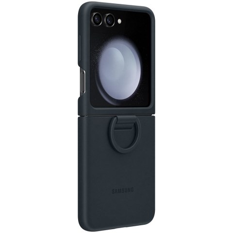 SAMSUNG Galaxy Z Flip5 Silicone Cover With Ring Indigo