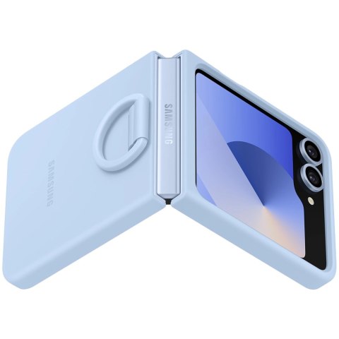 SAMSUNG Galaxy Z Flip6/Flip7 FE Silicone Case Blue