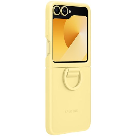 SAMSUNG Galaxy Z Flip6/Flip7 FE Silicone Case Yellow