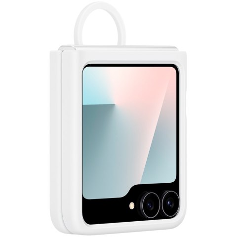 SAMSUNG Galaxy Z Flip6 / Flip7 FE Silicone Case White