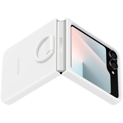 SAMSUNG Galaxy Z Flip6 / Flip7 FE Silicone Case White