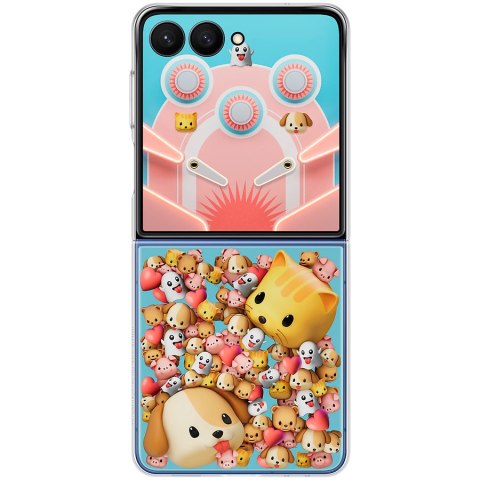 SAMSUNG Galaxy Z Flip7 FlipSuit Case Transparent
