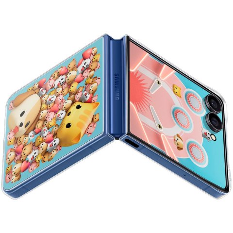 SAMSUNG Galaxy Z Flip7 FlipSuit Case Transparent