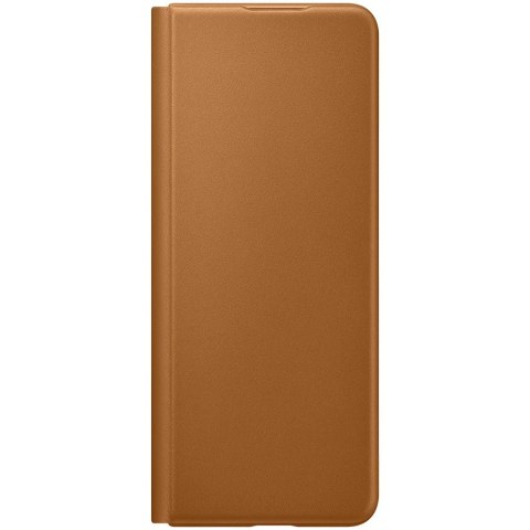 SAMSUNG Galaxy Z Fold3 Leather Flip Cover Camel