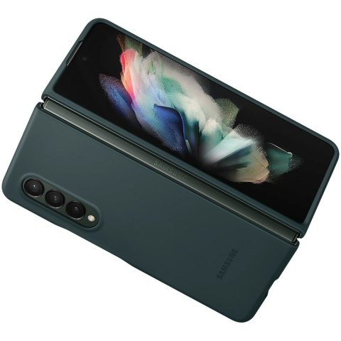 SAMSUNG Galaxy Z Fold3 Silicone Cover Green