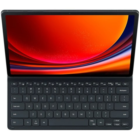 SAMSUNG Galaxy Tab S9+/ Tab S10+/ Tab S9 FE+ Book Cover Keyboard Slim Case Black