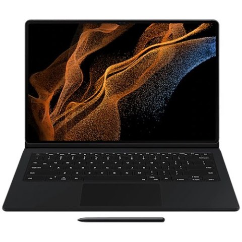 SAMSUNG Tab S8 Ultra Book Cover Keyboard Black