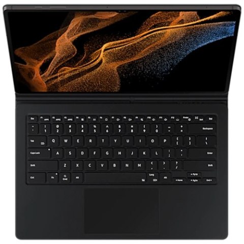 SAMSUNG Tab S8 Ultra Book Cover Keyboard Black