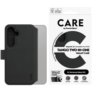 PANZERGLASS Feature Tango 2w1 Wallet Case S25 Black