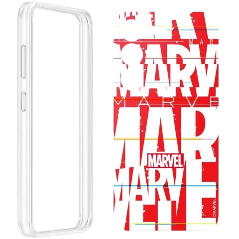 SAMSUNG Frame Case do Galaxy S23 - Marvel Logo