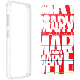 SAMSUNG Frame Case do Galaxy S23+ - Marvel Logo