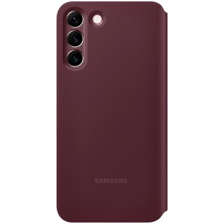 SAMSUNG Galaxy S22+ Smart Clear View Cover Burgundy
