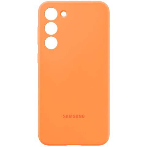 SAMSUNG Galaxy S23+ Silicone Case Orange
