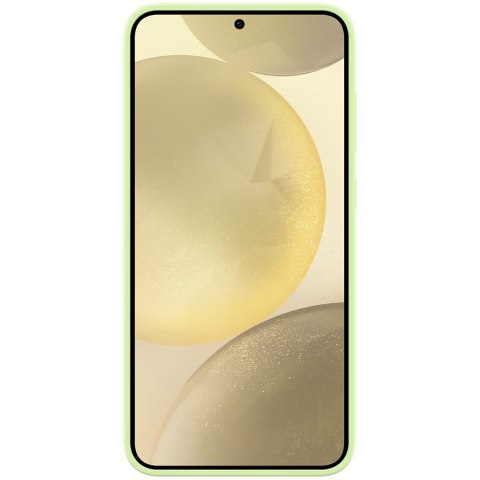 SAMSUNG Galaxy S24+ Silicone Case Light Green