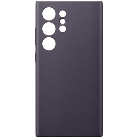 SAMSUNG Galaxy S24 Ultra Vegan Leather Case Dark Violet