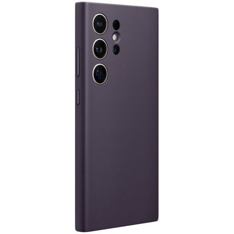 SAMSUNG Galaxy S24 Ultra Vegan Leather Case Dark Violet