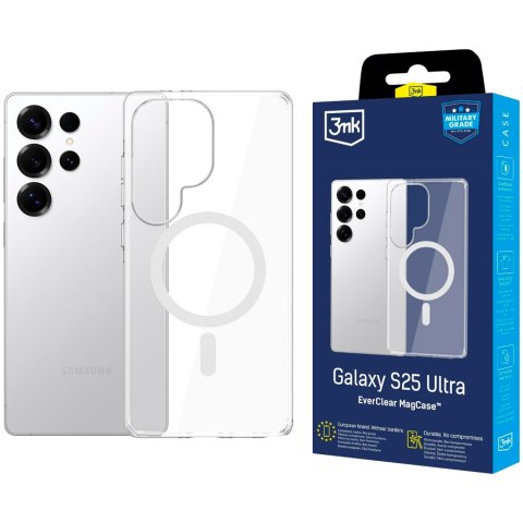 3MK Cover SAMSUNG Galaxy S25 Ultra EverClear MagCase