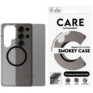 PANZERGLASS CarE Flagship Urban Combat QI Smokey S25 Ultra Black