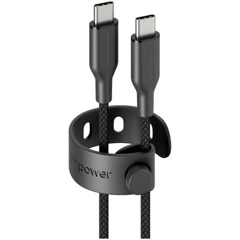 PANZERGLASS Empower Racing 240W USB C-C 1,2m Black
