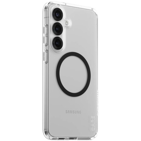 PANZERGLASS Urban Combat Case Transparent w. Black Qi Compatible SAMSUNG Galaxy S25+