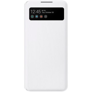 SAMSUNG Galaxy A42 S View Wallet Cover White