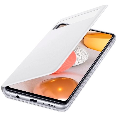 SAMSUNG Galaxy A42 S View Wallet Cover White
