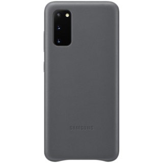 SAMSUNG Galaxy S20 Leather Cover Grey